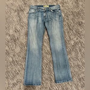 BKE KATE Buckle Womens 33 x 33 1/2 Tall Denim Blue Jeans